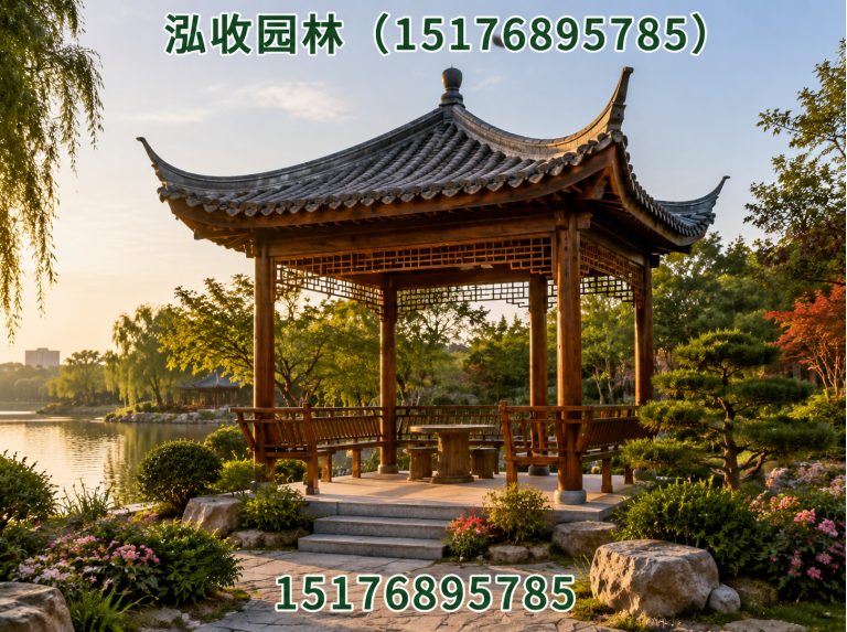 临高塑木地板展示图